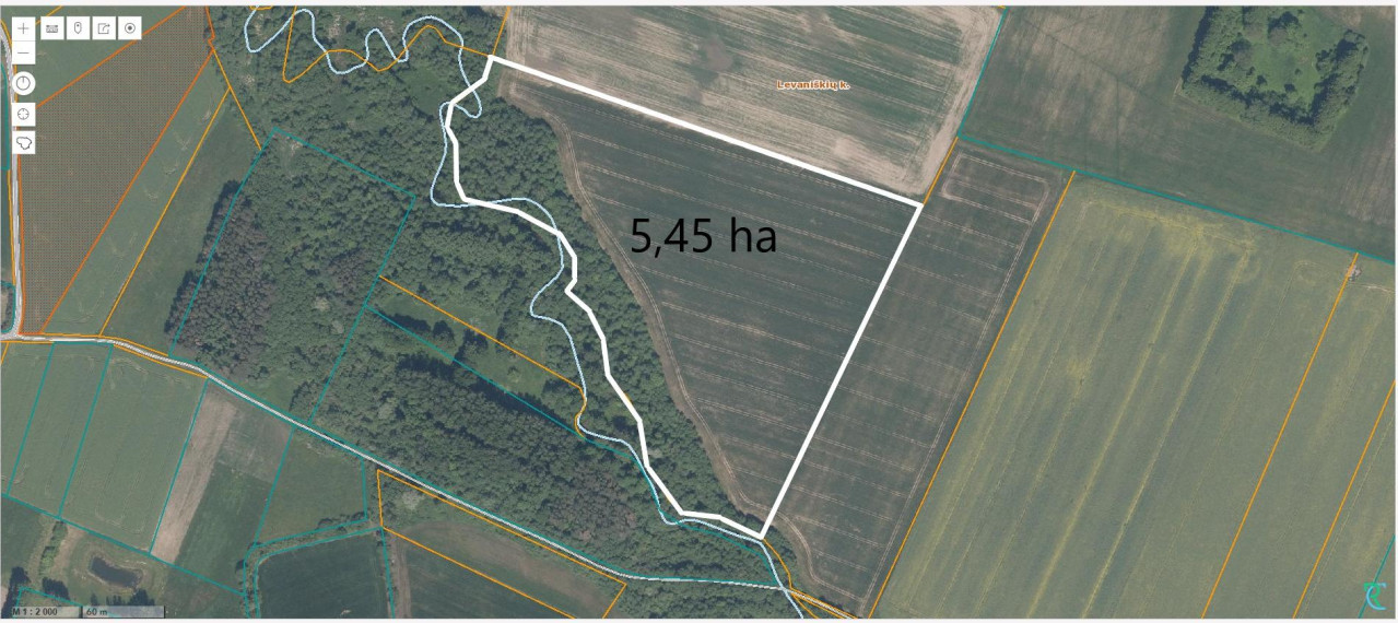 Parduodamas sklypas Levaniškių k., Pasvalio r. sav., 545 a ploto 4