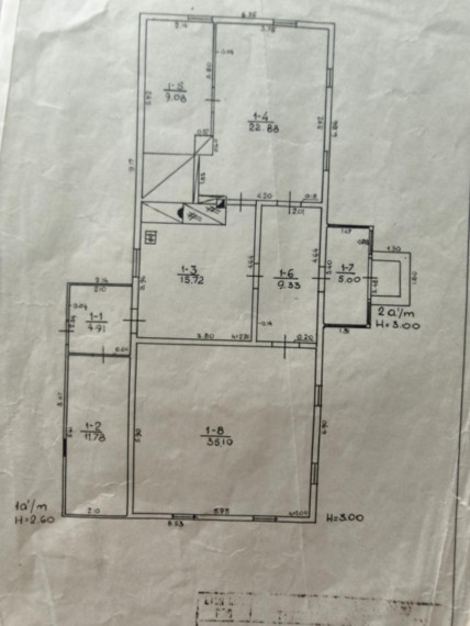 Parduodamas namas Daujočių k., Anykščių r. sav., 115 m² ploto 2 kambariai 12