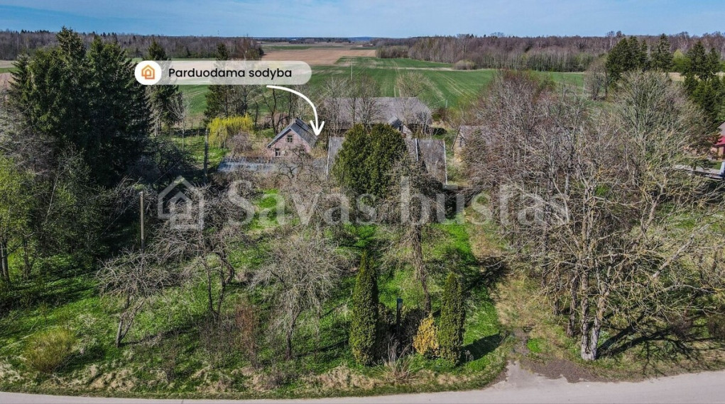 Parduodamas namas Skuodo r. sav., Tėvelių k., Draugų, 127.27 m2 ploto, 1 aukštai 4