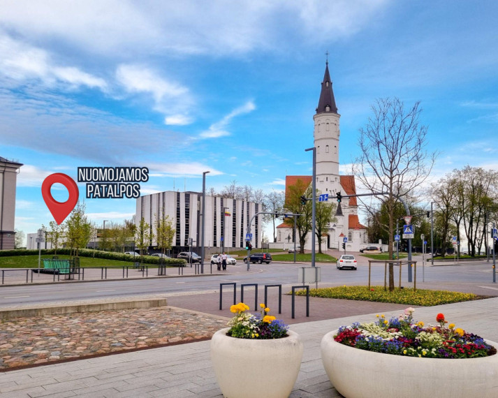 Nuomojamos administracinės, kitos paskirties, paslaugų, prekybos patalpos Tilžės g., Šiaulių m., Šiaulių m. sav., 68 m2 ploto 1