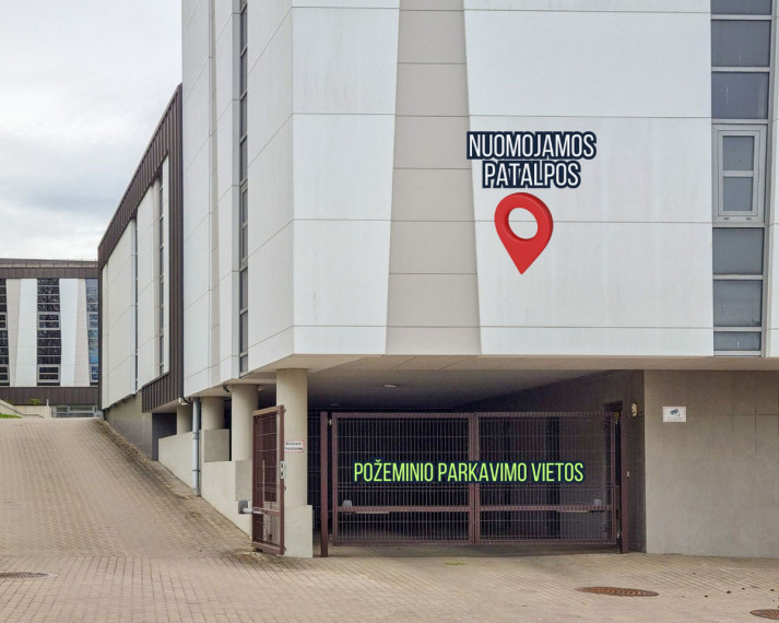 Nuomojamos administracinės, kitos paskirties, paslaugų, prekybos patalpos Tilžės g., Šiaulių m., Šiaulių m. sav., 68 m2 ploto 3