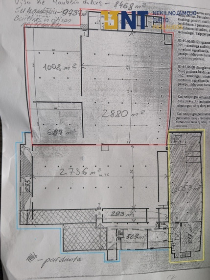 Parduodamos patalpos Bijūnų g., Vilijampolėje, Kaune, 4000 kv.m ploto 39