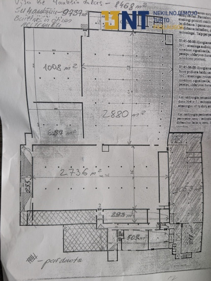 Parduodamos patalpos Bijūnų g., Vilijampolėje, Kaune, 4000 kv.m ploto 40