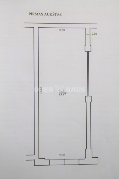 Parduodamos gamybinės, kitos paskirties, sandėliavimo patalpos J. Basanavičiaus g., Gubernija, Šiaulių m., Šiaulių m. sav., 83.87 m2 ploto 11
