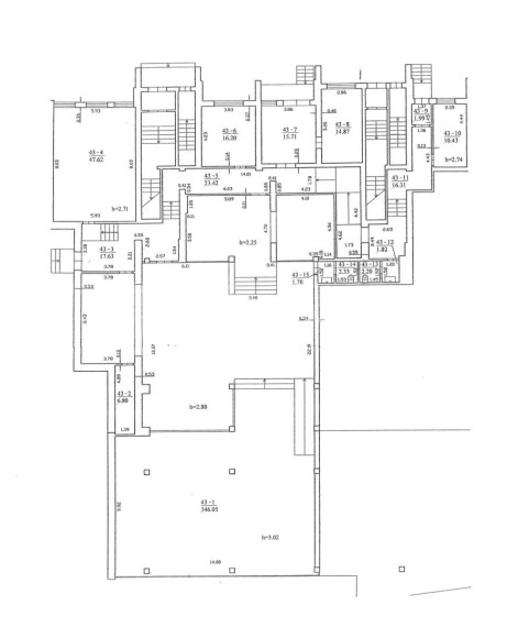 Parduodamos administracinės patalpos Vilniaus g., Centras, Šiaulių m., Šiaulių m. sav., 524.14 m2 ploto 14