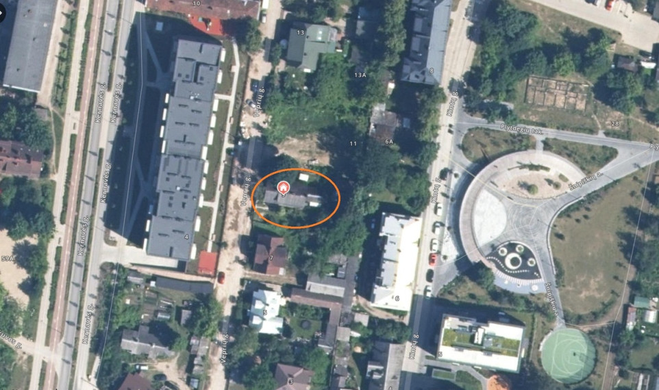 Nuomojamas butas Veprių g., Šnipiškės, Vilniaus m., Vilniaus m. sav., 18 m2 ploto, 1 kambariai 10