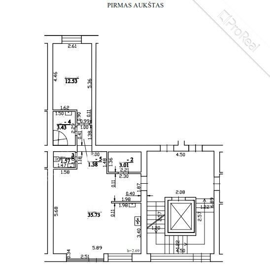 Parduodamas butas Vilkpėdės g., Vilniaus m., Vilniaus m. sav., 57.65 m2 ploto, 2 kambariai 24
