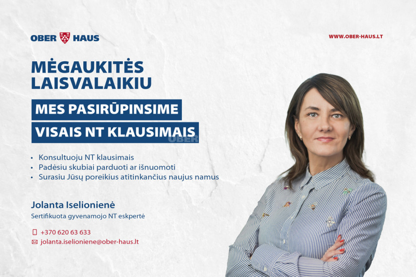 Nuomojamas butas Laisvės pr. , Pašilaičiai, Vilniaus m., Vilniaus m. sav., 40 m2 ploto, 1 kambariai 15