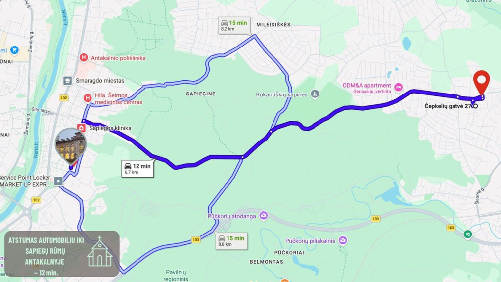 Parduodamas  sklypas Čepkelių g., Vilniaus m., Vilniaus m. sav., 5.26 a ploto 9
