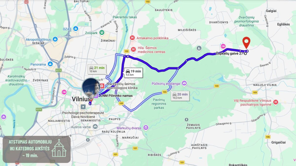 Parduodamas  sklypas Čepkelių g., Vilniaus m., Vilniaus m. sav., 5.26 a ploto 10
