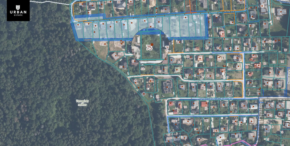 Parduodamas sklypas Vanaginės Sodų 3-ioji g., Santariškėse, Vilniuje, 6 a ploto 16