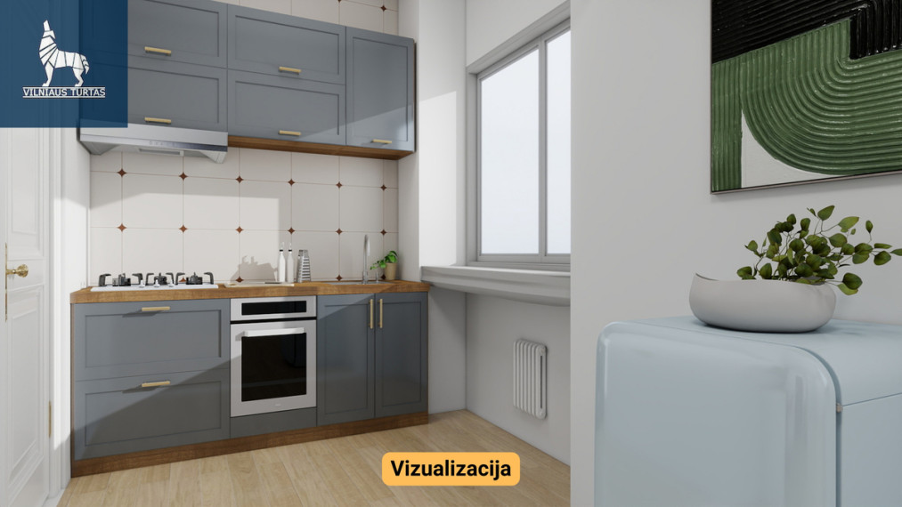 Parduodamas butas Gerosios Vilties g., Vilkpėdė, Vilniaus m., Vilniaus m. sav., 18.64 m2 ploto, 1 kambariai 17