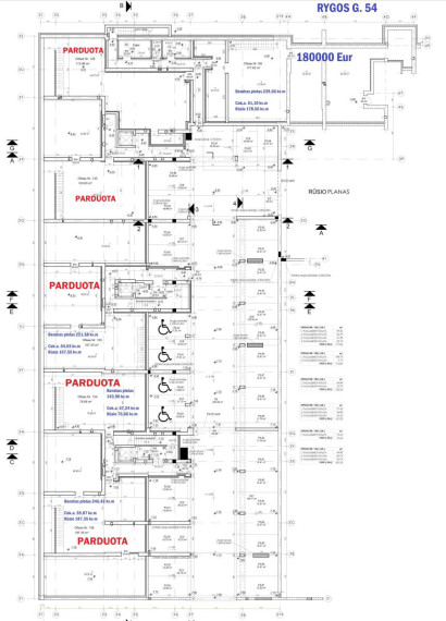 Parduodamos patalpos Rygos g., Justiniškės, Vilniaus m., Vilniaus m. sav., 79.93 m² ploto 14