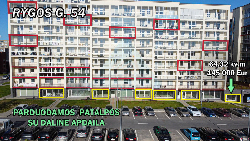 Parduodamos patalpos Rygos g., Justiniškės, Vilniaus m., Vilniaus m. sav., 79.93 m² ploto 4