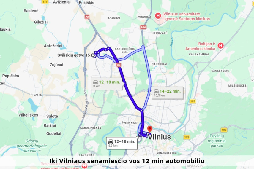 Parduodamas butas Sviliškių g., Vilniaus m., Vilniaus m. sav., 66.79 m2 ploto, 4 kambariai 26