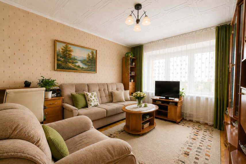 Parduodamas butas Naftininkų g., Mažeikių m., Mažeikių r. sav., 67.04 m2 ploto, 3 kambariai 7
