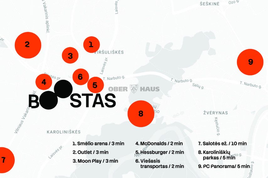 Parduodamas butas Mėnulio g., Viršuliškės, Vilniaus m., Vilniaus m. sav., 28.73 m2 ploto, 1 kambariai 24
