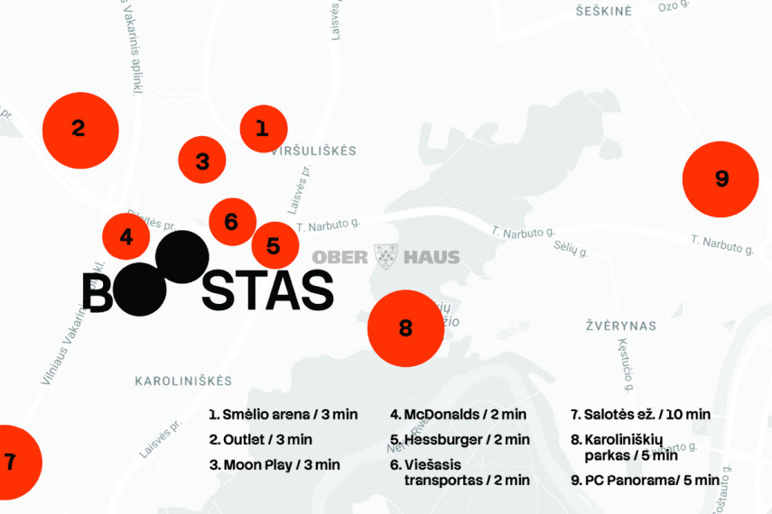 Parduodamas butas Mėnulio g., Viršuliškės, Vilniaus m., Vilniaus m. sav., 36.21 m2 ploto, 1 kambariai 24