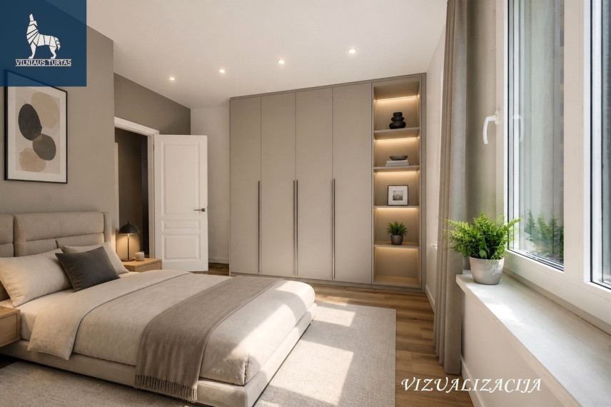 Parduodamas butas Krivių g., Užupis, Vilniaus m., Vilniaus m. sav., 68 m2 ploto, 3 kambariai 12