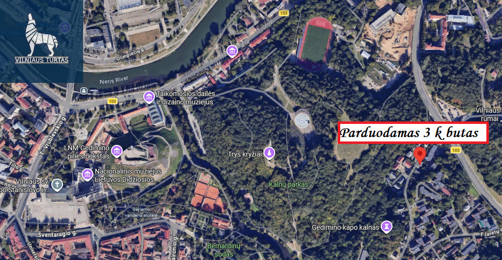Parduodamas butas Krivių g., Užupis, Vilniaus m., Vilniaus m. sav., 68 m2 ploto, 3 kambariai 26