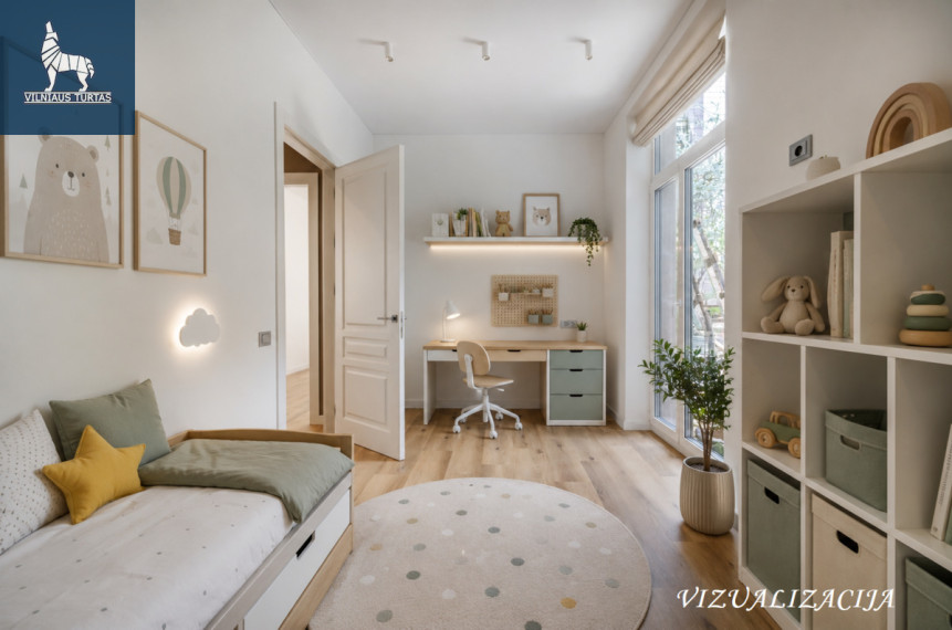 Parduodamas butas Krivių g., Užupis, Vilniaus m., Vilniaus m. sav., 68 m2 ploto, 3 kambariai 16