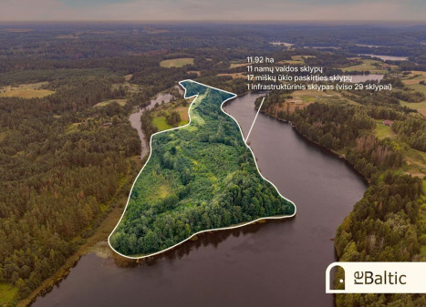 Parduodamas sklypas Užilgių k., Trakų r. sav., 1191.8 a ploto Parduodamas sklypas Užilgių k., Trakų r. sav., 1191.8 a ploto