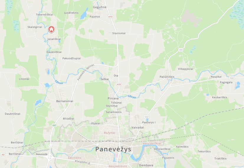 Parduodamas namas Tulpių g., Janališkių k., Panevėžio r. sav., 18.00 m² ploto 2 kambariai 19