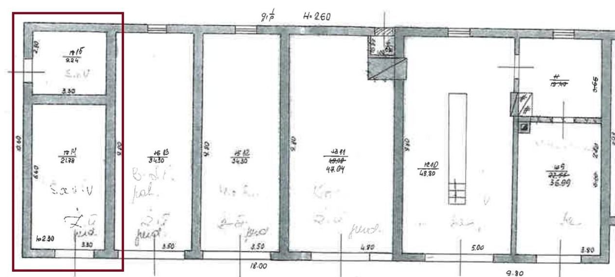Parduodamas garažas/vieta Maironio g., Kupiškio m., Kupiškio r. sav., 31.02 m² ploto 9