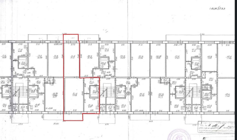 Parduodamas butas M. K. Čiurlionio g., Druskininkų m., Druskininkų sav., 45.11 m² ploto 2 kambariai 15