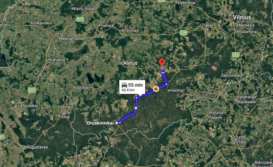 Parduodamas namas Alksnio g., Pamusių k., Varėnos r. sav., 66 m2 ploto, 1 aukštai 15