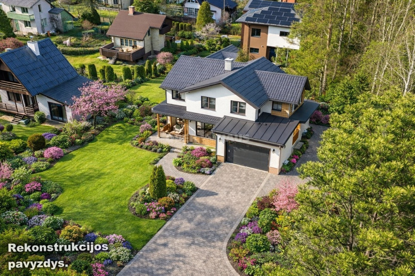 Parduodamas namas Kryžiokų g., Balsiai, Vilniaus m., Vilniaus m. sav., 96.6 m2 ploto, 2 aukštai 4