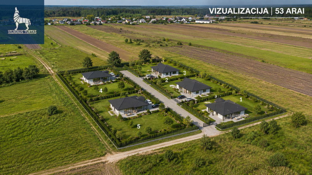 Parduodamas kitos paskirties sklypas Gulbių g., Papiškių k., Vilniaus r. sav., 53.43 a ploto 1