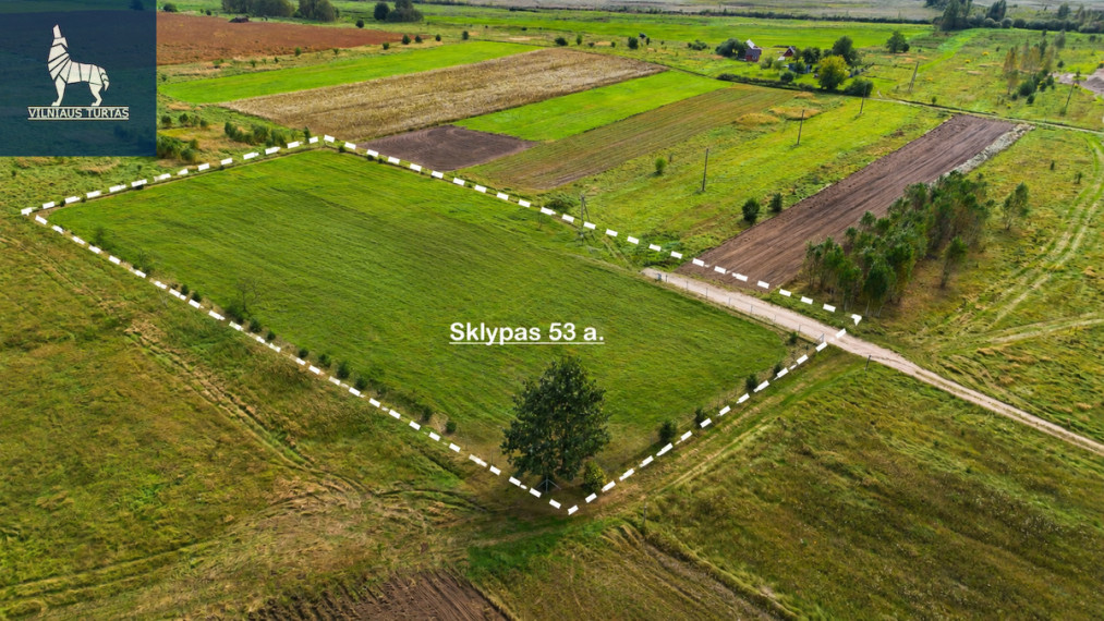 Parduodamas kitos paskirties sklypas Gulbių g., Papiškių k., Vilniaus r. sav., 53.43 a ploto 2