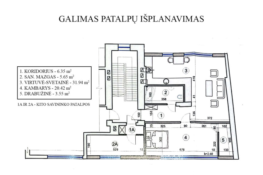 Parduodamas butas Sodų g., Kauno m., Kauno m. sav., 60.93 m2 ploto, 3 kambariai 12