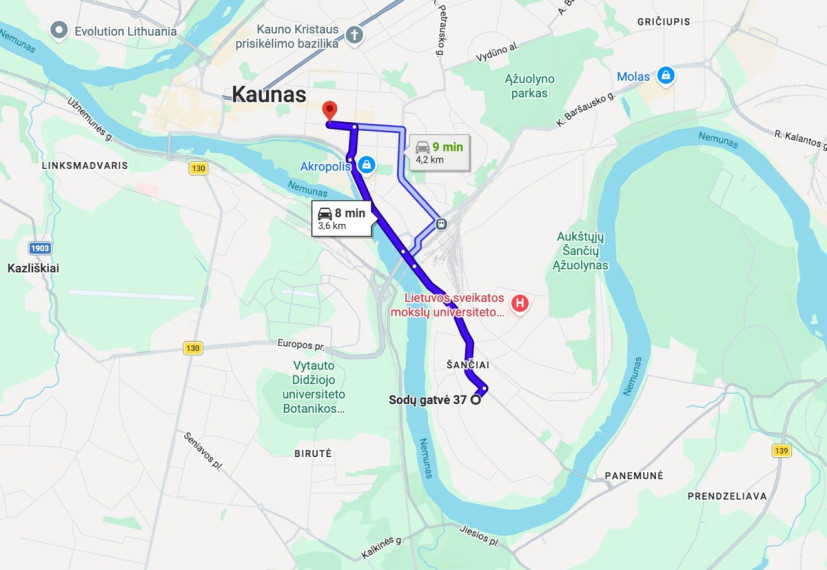 Parduodamas butas Sodų g., Kauno m., Kauno m. sav., 60.93 m2 ploto, 3 kambariai 14