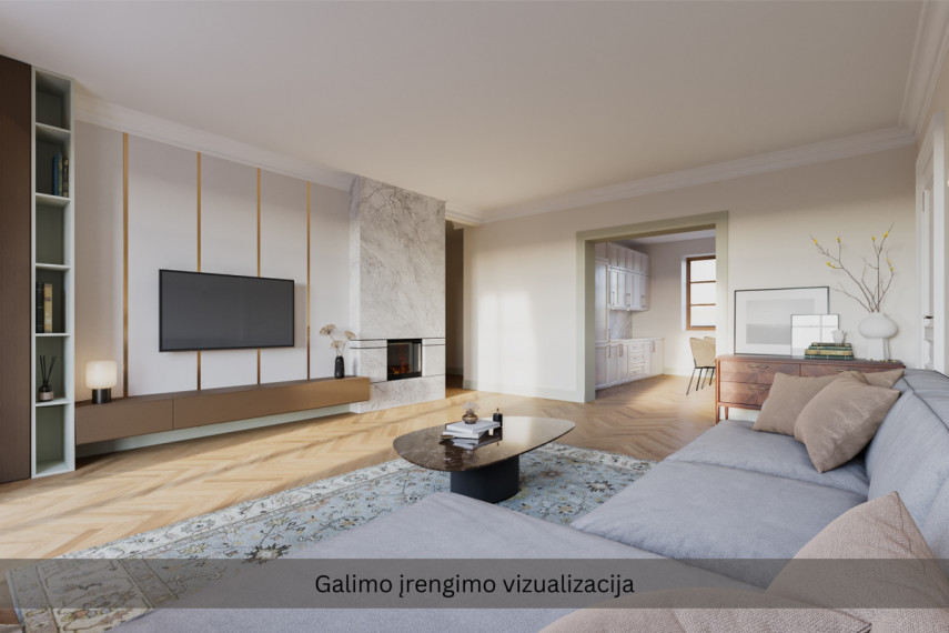 Parduodamas butas Nemenčinės pl., Nemenčinės pl., Vilniaus m., Vilniaus m. sav., 99.21 m2 ploto, 3 kambariai 3