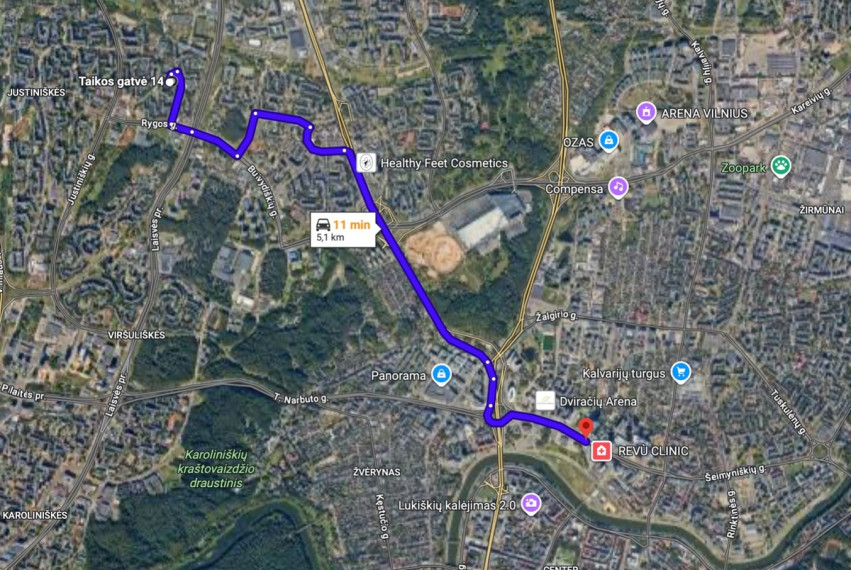 Parduodamas butas Vilniaus m. sav., Vilniaus m., Justiniškės, Taikos, 36.24 m2 ploto, 1 kambariai 32