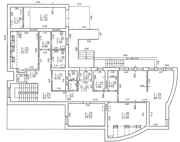 Nuomojamos kitos paskirties patalpos Amatų g., Molėtų m., Molėtų r. sav., 225.35 m2 ploto 37