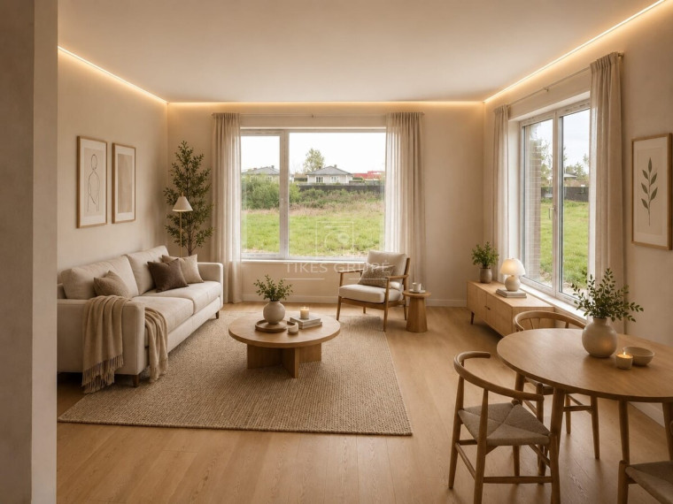Parduodamas namas Klipščių k., Klaipėdos r. sav., 119 m2 ploto, 2 aukštai 4