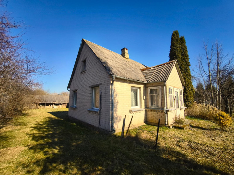 Parduodamas namas J. Biliūno g., Debeikių mstl., Anykščių r. sav., 68 m² ploto 3 kambariai 4