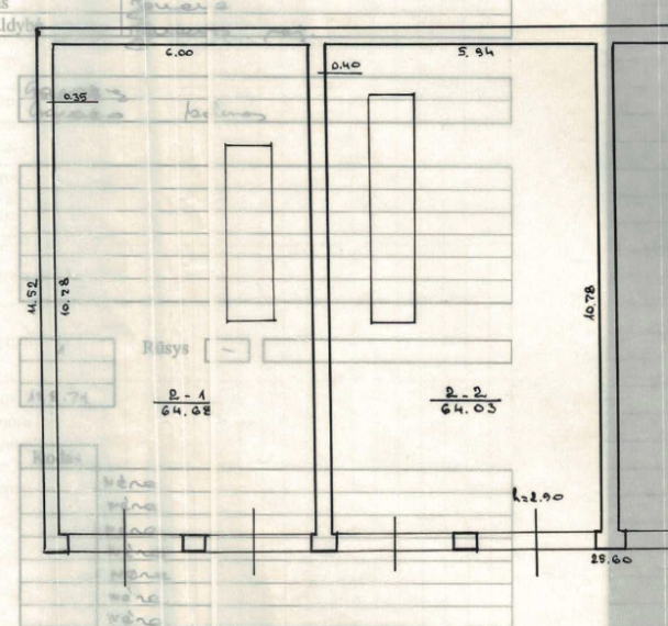 Parduodamas garažas/vieta Vasario 16-osios g., Jonavos m., Jonavos r. sav., 128.71 m² ploto 9