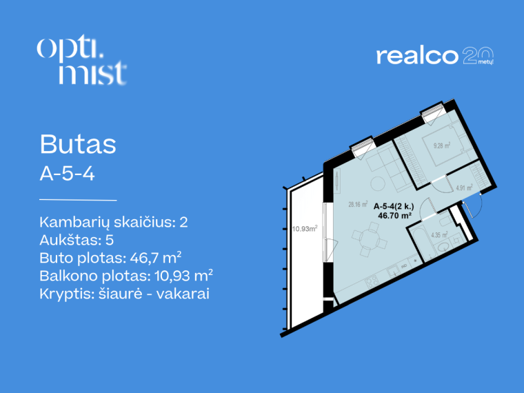 Parduodamas butas Parodų g., Lazdynai, Vilniaus m., Vilniaus m. sav., 46.70 m² ploto 2 kambariai 2