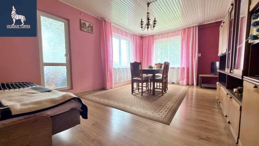 Parduodamas namas Gučiūnų g., Salų mstl., Rokiškio r. sav., 128.17 m2 ploto, 2 aukštai 2