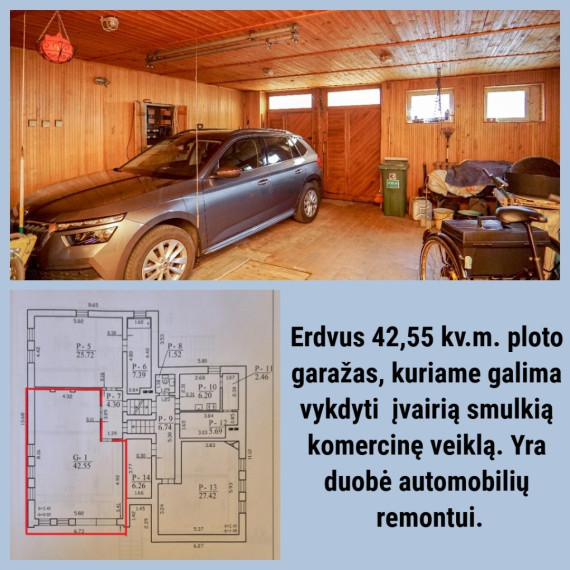 Parduodamas namas Žilvičių g., Panevėžio m., Panevėžio m. sav., 358.41 m2 ploto, 2 aukštai 27