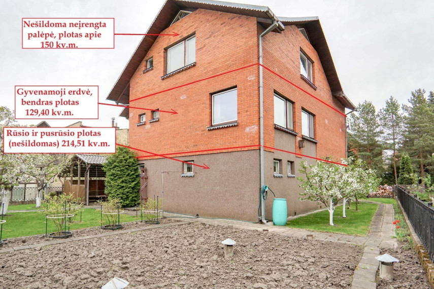 Parduodamas namas Žilvičių g., Panevėžio m., Panevėžio m. sav., 358.41 m2 ploto, 2 aukštai 3