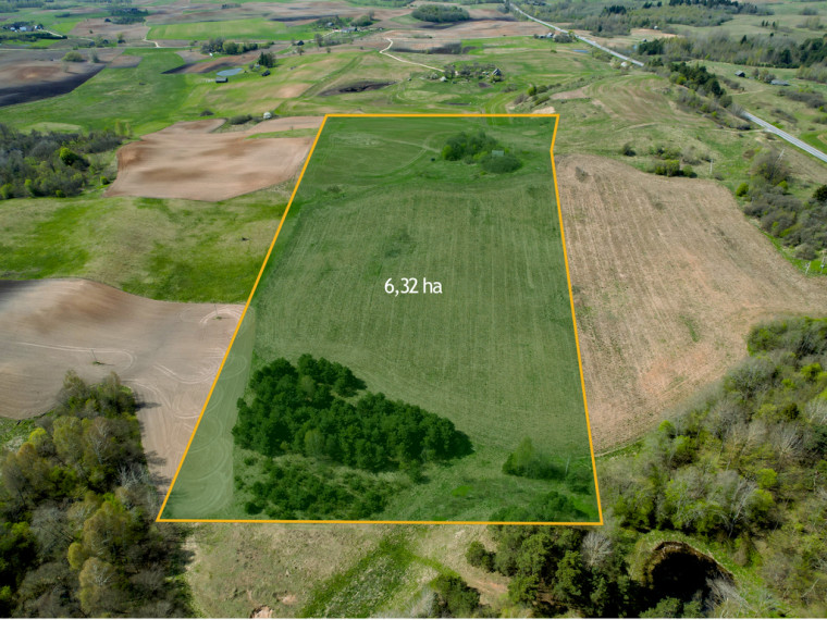 Parduodamas 6,23 ha sklypas su buvusia sdyba Jurgionių k., šalia Aukštadvario 3