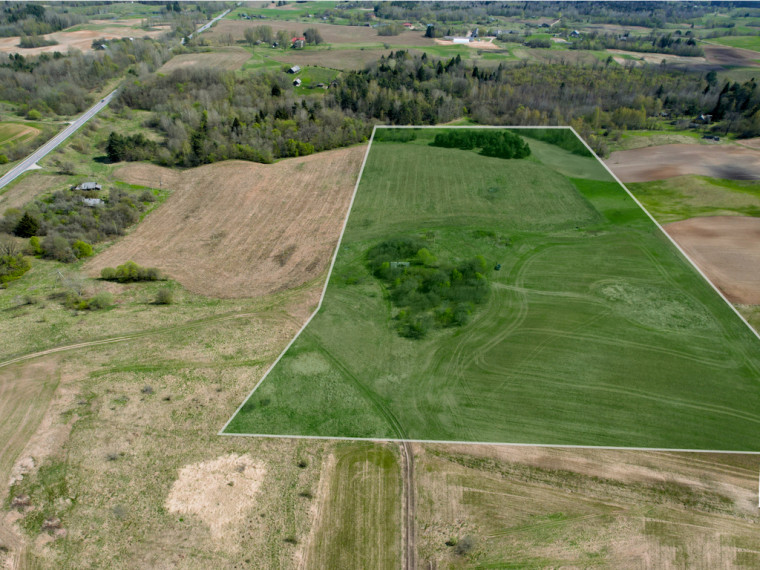 Parduodamas 6,23 ha sklypas su buvusia sdyba Jurgionių k., šalia Aukštadvario 2