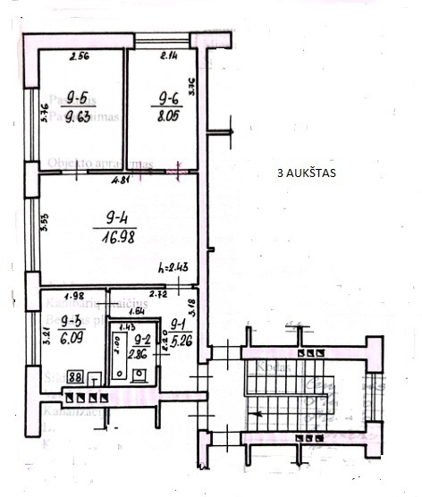 Parduodamas butas A. Vienuolio g., Anykščiuose, 48.87 kv.m ploto 30