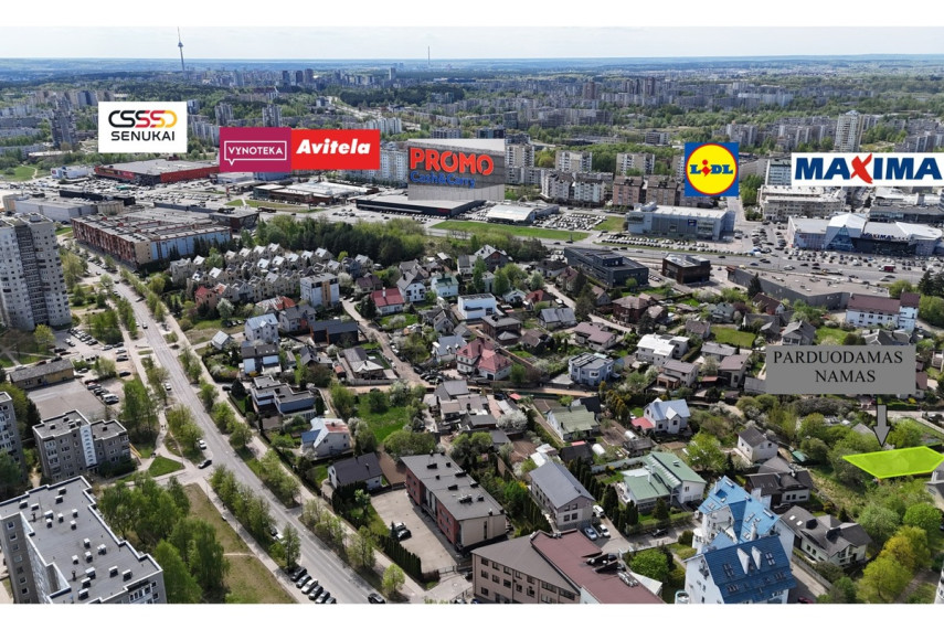 Parduodamas namas Fabijoniškių g., Vilniaus m., Vilniaus m. sav., 60.71 m2 ploto, 1 aukštai 2
