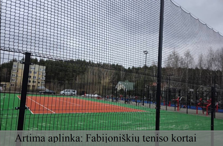 Parduodamas namas Fabijoniškių g., Vilniaus m., Vilniaus m. sav., 60.71 m2 ploto, 1 aukštai 17